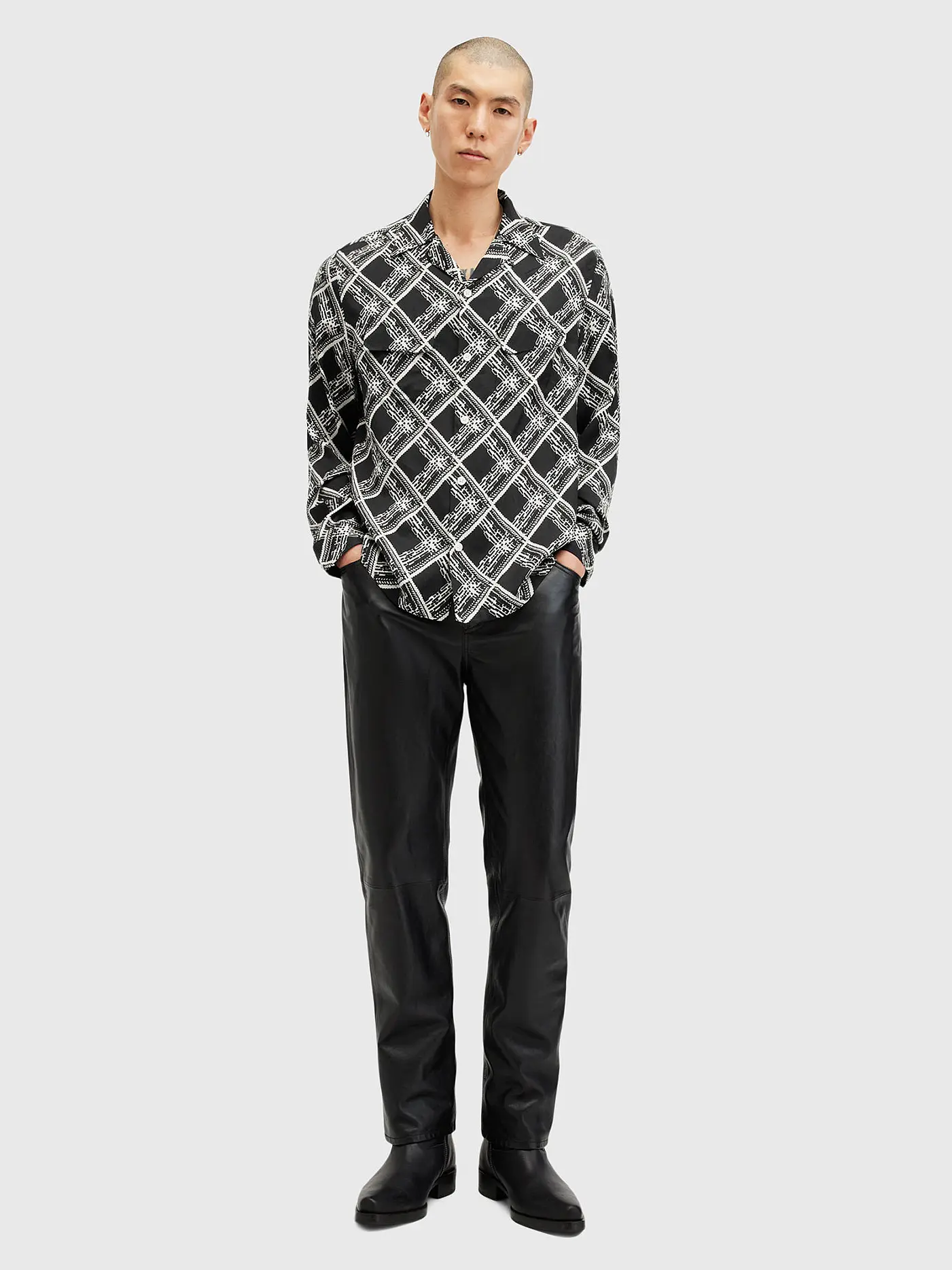ALLSAINTS | Hemd GRID | 